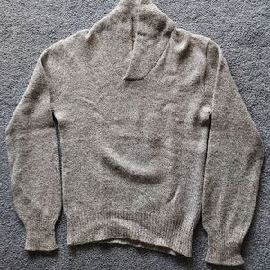 Vintage Men’s Sweater the RAGG  By Hoyle Knits Mills. Made In USA Large